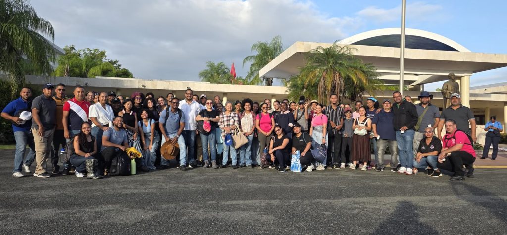 La UASD movilizó a estudiantes y servidores universitarios a Cevicos, Sánchez Ramírez | Foto fuente externa.
