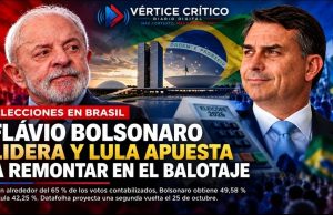 Flávio Bolsonaro lidera primera vuelta en Brasil y Lula apuesta a remontar en el balotaje.