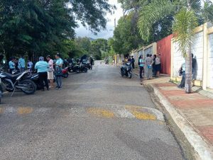 Escuela Fidelina, comunidad de La Guazara, en el municipio de Barahona. 