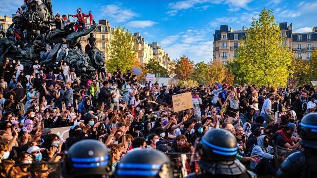 Movilización en Francia contra el encarecimiento de la vida | Foto fuente externa. Movilización en Francia contra el encarecimiento de la vida | Foto fuente externa.