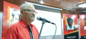 Profesor Fernando Hernández, vocero nacional del MPD | Foto fuente externa.
