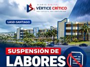 UASD-Santiago suspende docencia y labores administrativas ante condiciones meteorológicas.