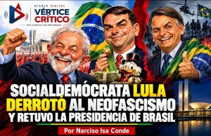 SOCIALDEMÓCRATA LULA DERROTÓ AL NEOFASCISMO Y RETUVO LA PRESIDENCIA DE BRASIL.