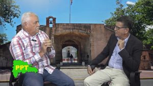 Entrevista a Virgilio Almánzar, en el pódcast Voz de la Patria, balo dirección y conducción del periodista Juan Santana